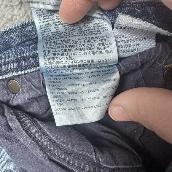 Diesel Jeans Mens 33x34 Zatiny Distressed Regular Bootcut C84ZX Button Fly Blue - Picture 15 of 16